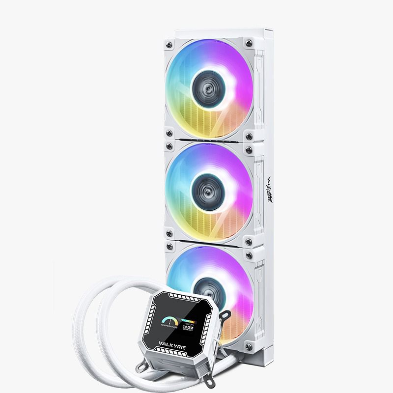 VALKYRIE B360 WHITE 白色 ARGB 360mm Liquid CPU Cooler