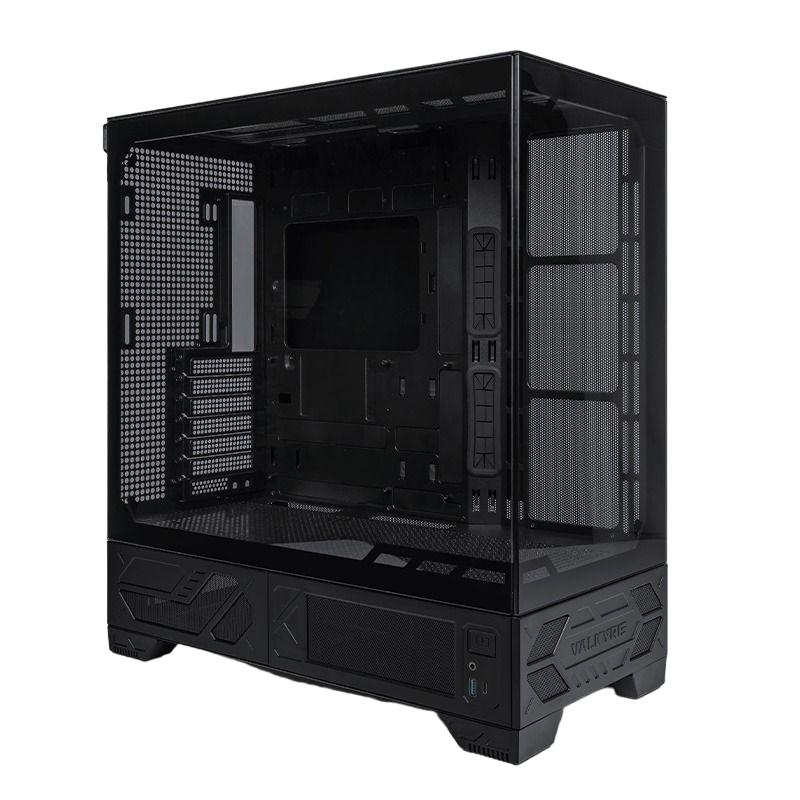 VALKYRIE VK03 LITE Black 黑色 ATX Case (270度全視線無柱設計)