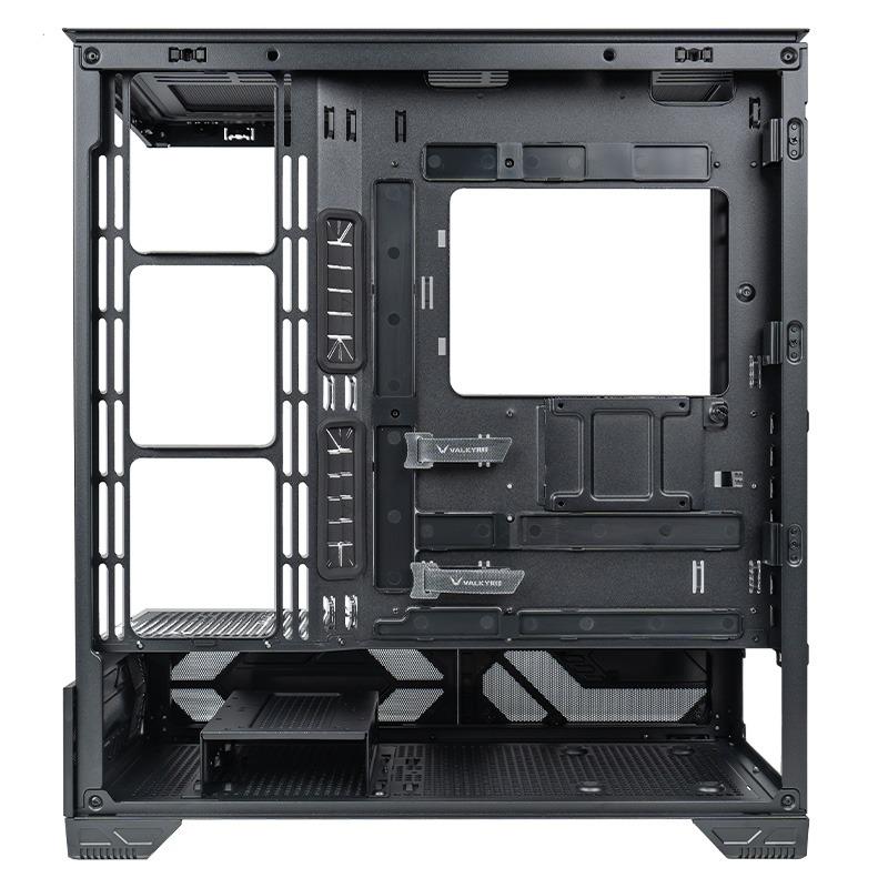 VALKYRIE VK03 Black 黑色 ATX Case (6.2吋輕觸式屏幕 / 270度全視線無柱設計)