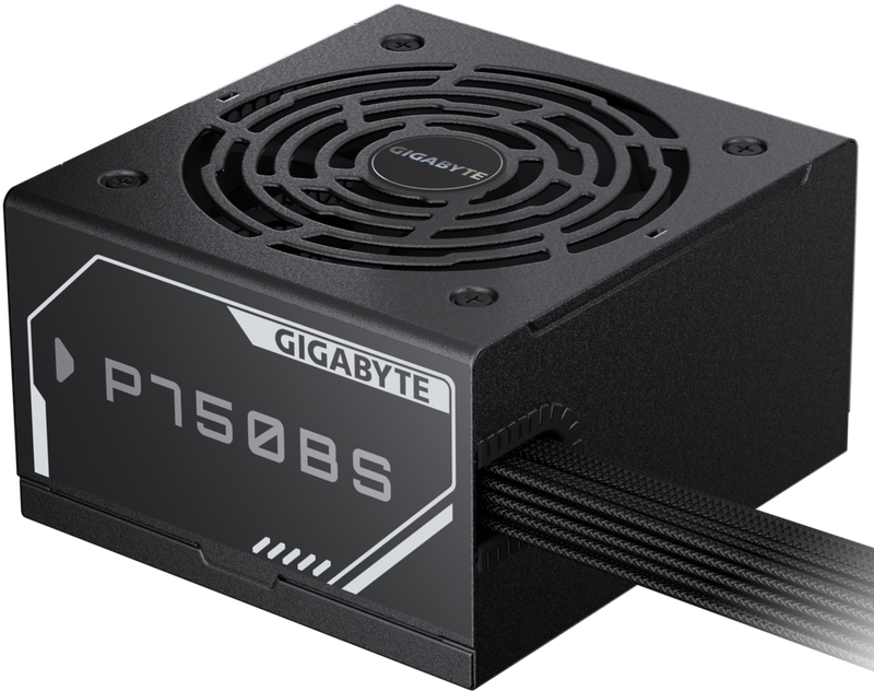 GIGABYTE 750W 80Plus Bronze Power Supply (GP-P750BS)