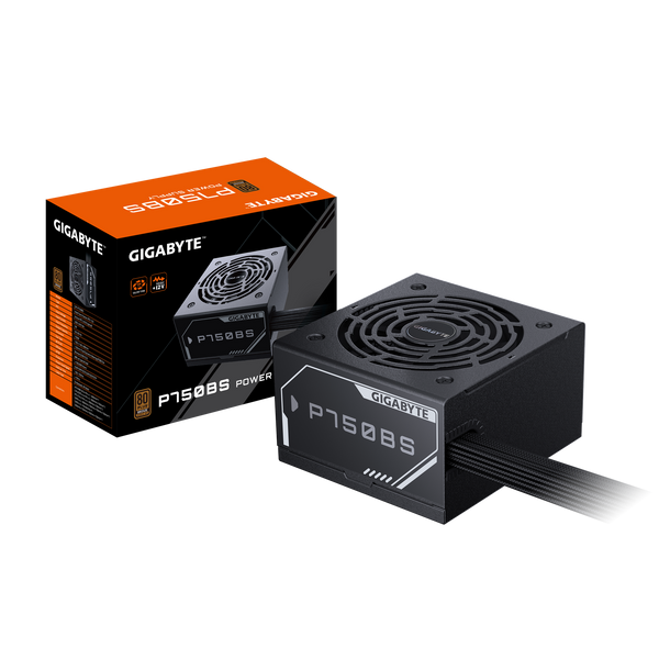 GIGABYTE 750W 80Plus Bronze Power Supply (GP-P750BS)