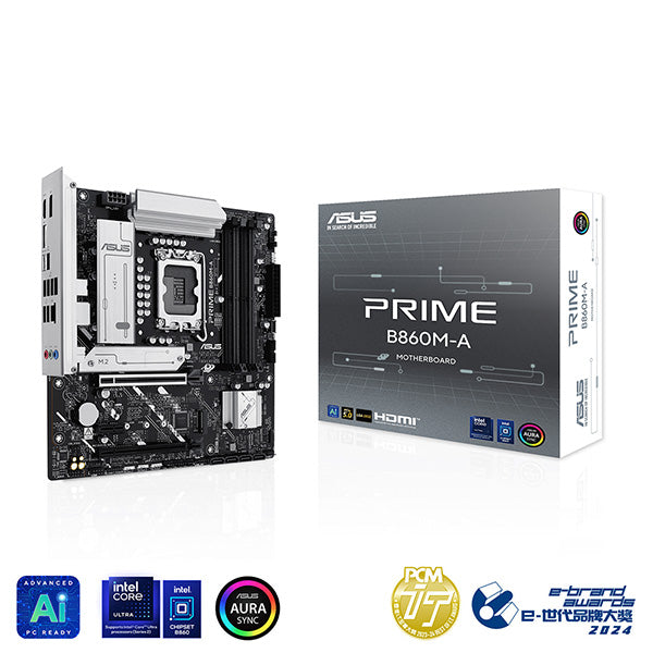 ASUS PRIME B860M-A-CSM DDR5,LGA 1851 mATX Motherboard