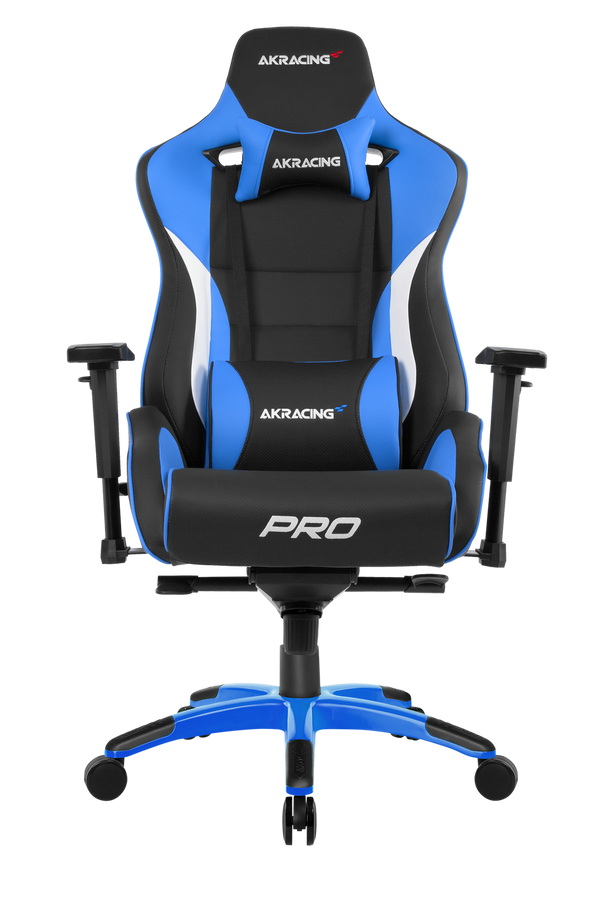 AKRacing ProX Gaming 人體工學高背電競椅 (黑藍色) (代理直送)