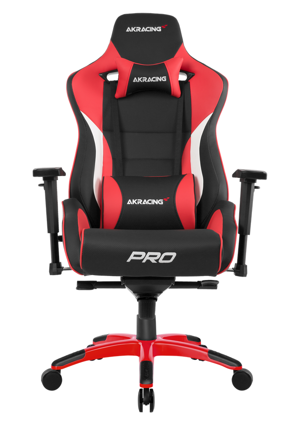 AKRacing ProX Gaming 人體工學高背電競椅 (黑紅色) (代理直送)