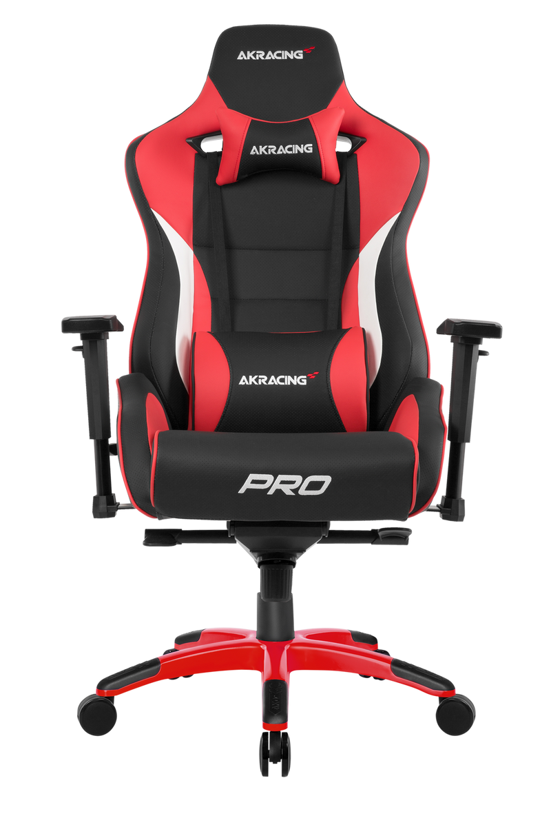 AKRacing ProX Gaming 人體工學高背電競椅 (黑紅色) (代理直送)