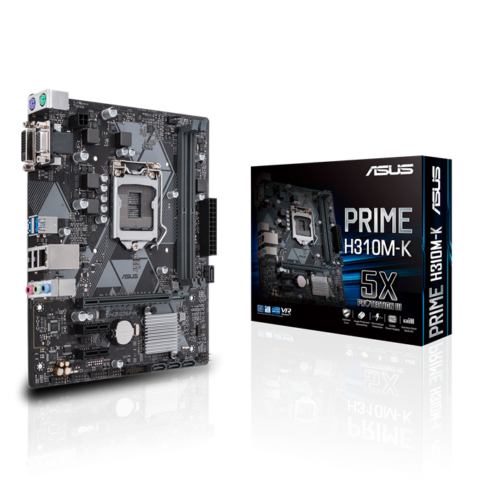 ASUS PRIME H310M-K DDR4,LGA 1151 mATX Motherboard 