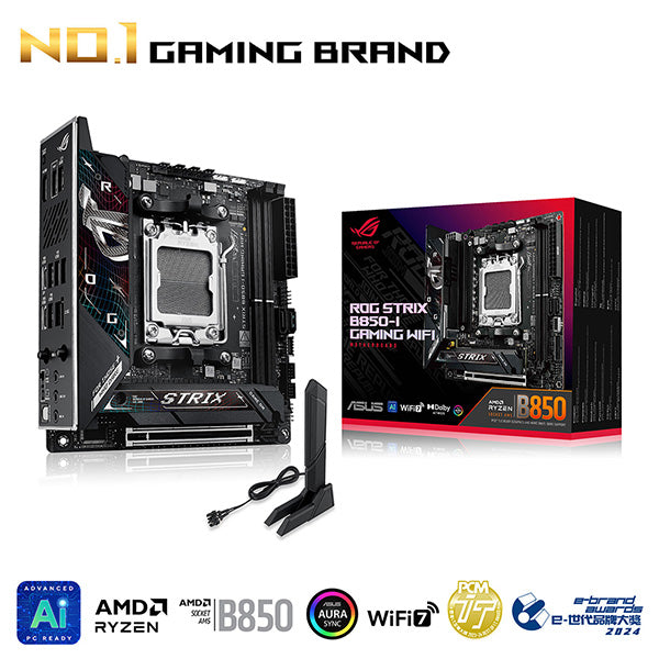 ASUS ROG STRIX B850-I GAMING WIFI DDR5,Socket AM5 Mini-ITX Motherboard