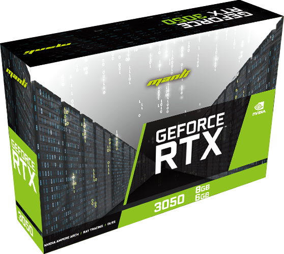 Manli Geforce RTX 3050 6GB GDDR6