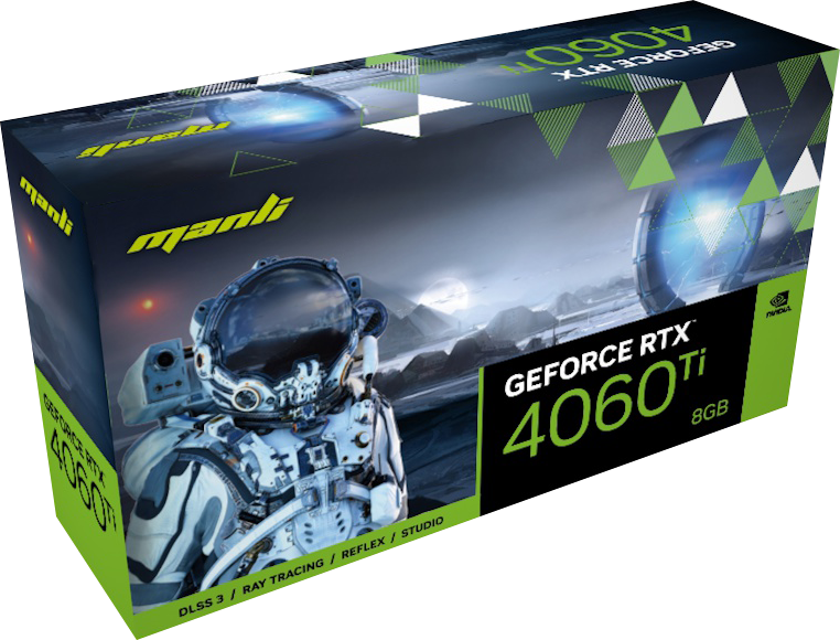 Manli Geforce RTX 4060 Ti 8GB GDDR6