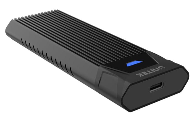 UNITEK S1203ABK SolidForce Lite USB-C to NVMe M.2 SSD 10Gbps Hard Drive Enclosure 785-2626