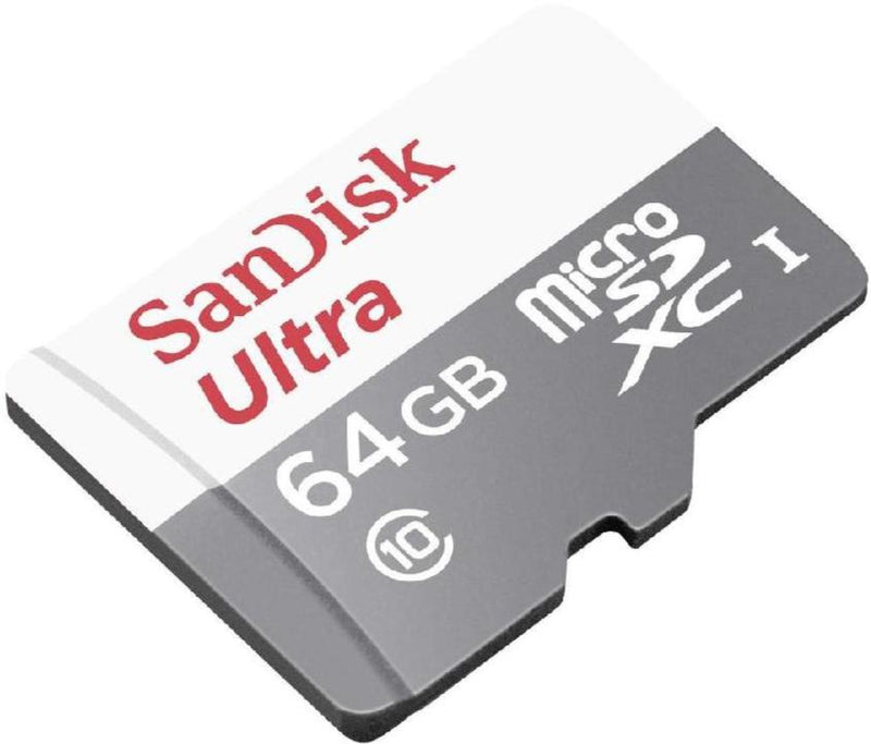 SanDisk 64GB Ultra microSDHC™/microSDXC™ UHS-I Card SDSQUNR-064G-GN3MA 772-4366