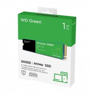 WD 1TB Green SN350 WDS100T3G0C M.2 2280 PCIe Gen3 x4 SSD