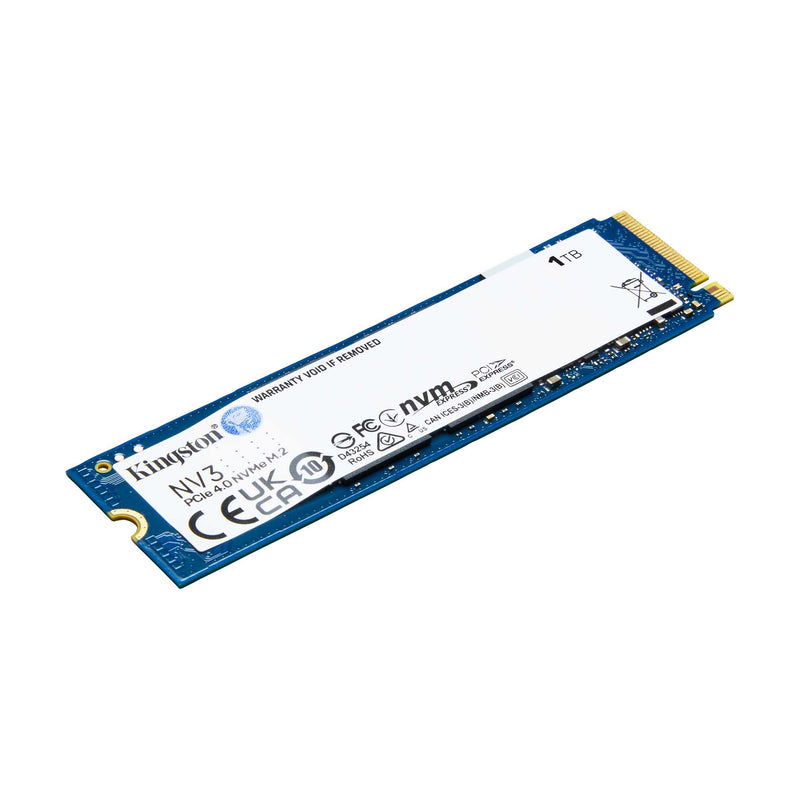 Kingston 1TB NV3 SNV3S/1000G M.2 2280 PCIe Gen4 x4 SSD