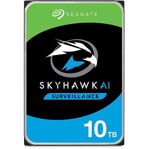 Seagate 10TB SkyHawk AI ST10000VE001 Surveillance 3.5" SATA 7200rpm 256MB Cache HDD