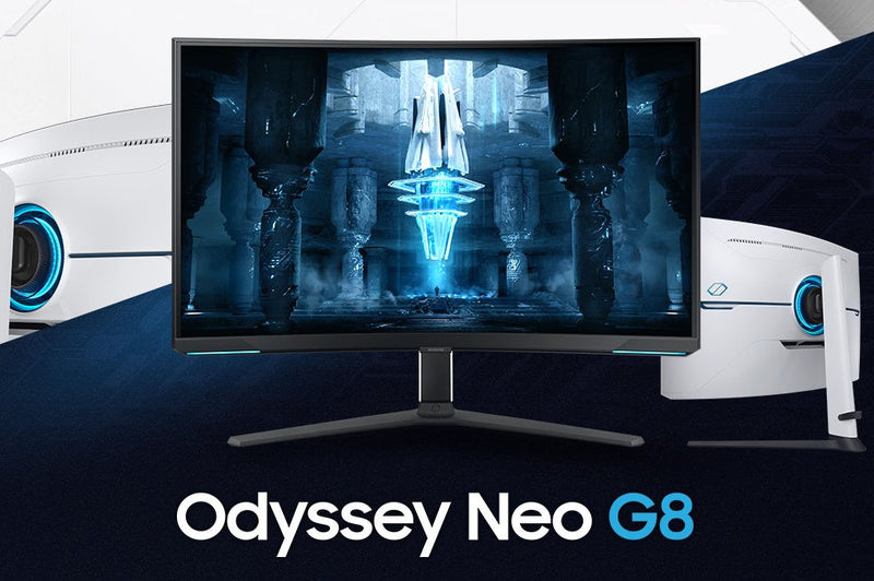 Samsung 32" Odyssey Neo G8 LS32BG850NCXXK 240Hz 4K UHD Mini LED (16:9) Curved Gaming Monitor
