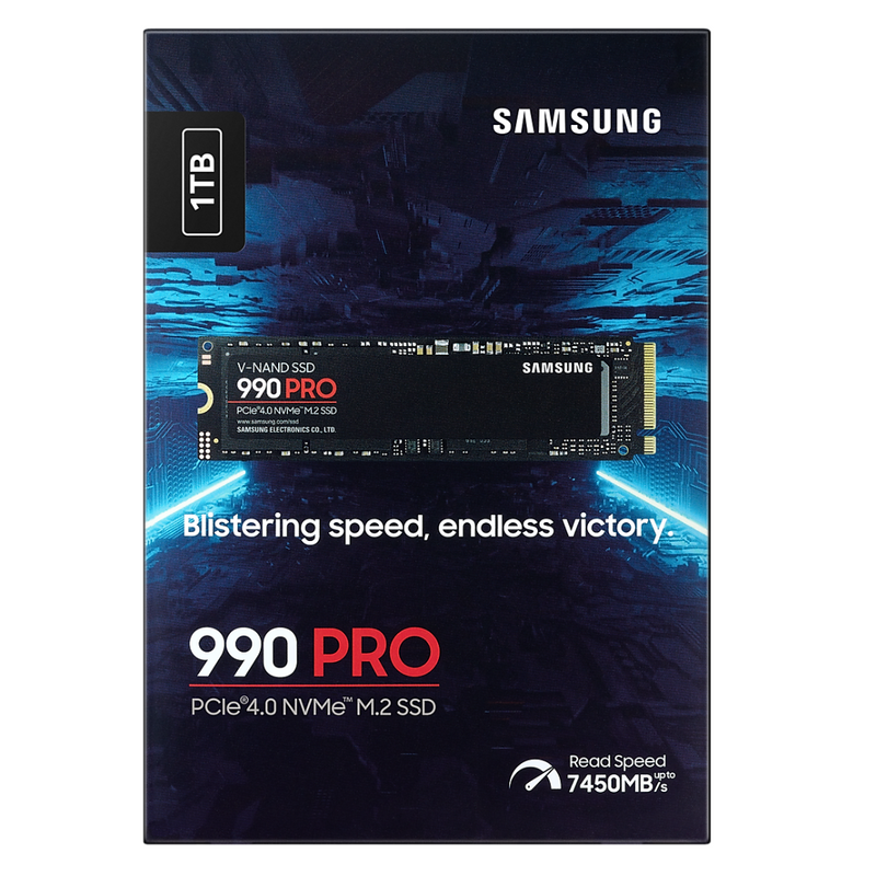 Samsung 1TB 990 PRO MZ-V9P1T0BW M.2 2280 PCIe Gen4 x4 SSD