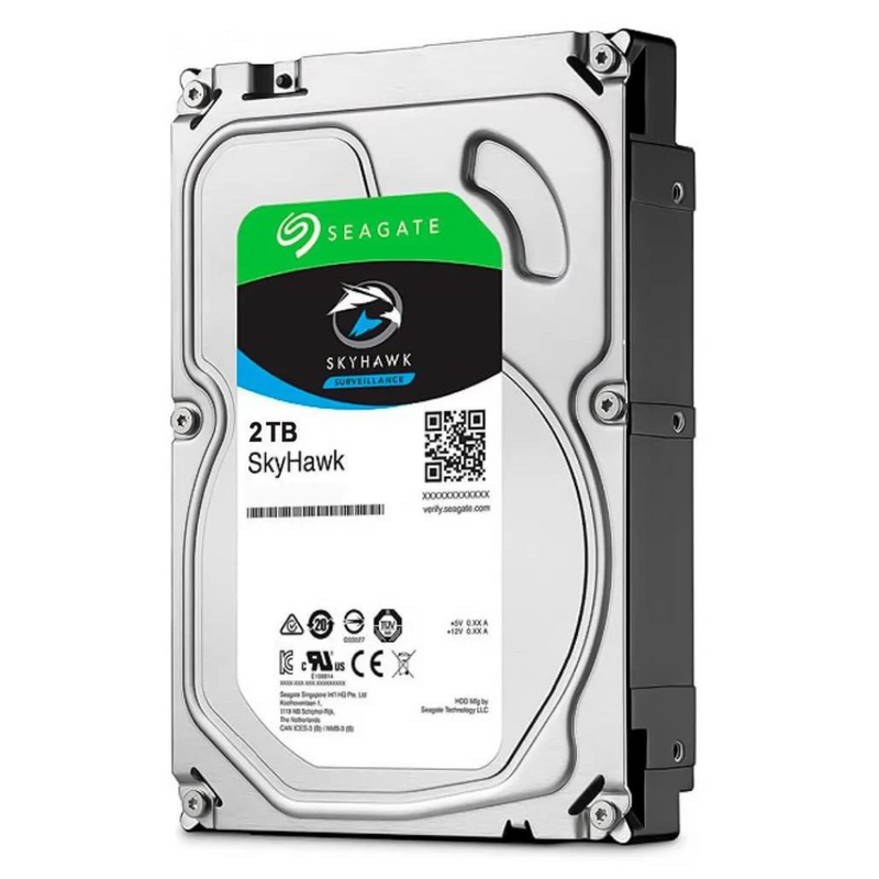 Seagate 2TB SkyHawk ST2000VX017 Surveillance 3.5" SATA 5400rpm 256MB Cache HDD