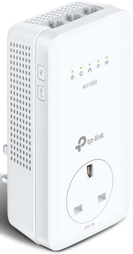 TP-Link TL-WPA8631P AV1300 Gigabit Passthrough Powerline AC1200 Wi-Fi Extender