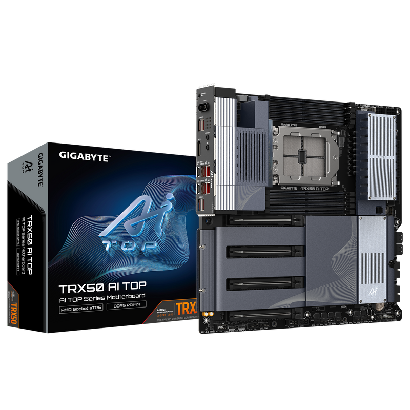 GIGABYTE TRX50 AI TOP DDR5,AMD Socket sTR5 EATX Motherboard