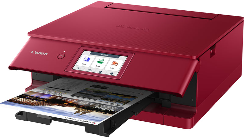 [12月聖誕優惠][最新產品] CANON PIXMA TS8870 (Red) InkJet Printer - Print / Scan / Copy (Coupon $200)