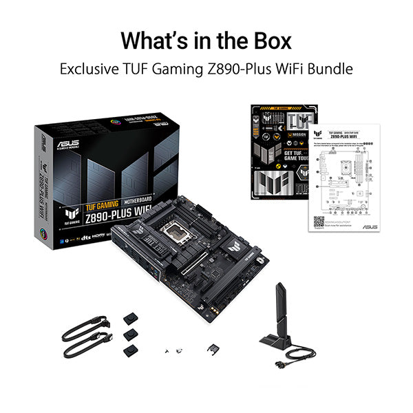 ASUS TUF GAMING Z890-PLUS WIFI DDR5,LGA 1851 ATX Motherboard