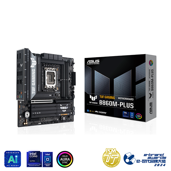 ASUS TUF GAMING B860M-PLUS DDR5,LGA 1851 mATX Motherboard