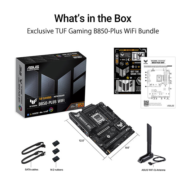 ASUS TUF GAMING B850-PLUS WIFI DDR5,Socket AM5 ATX Motherboard