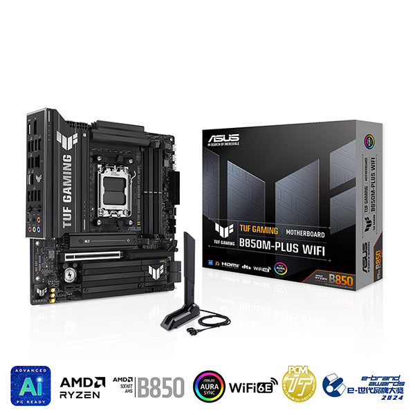 ASUS TUF GAMING B850M-PLUS WIFI DDR5,Socket AM5 mATX Motherboard