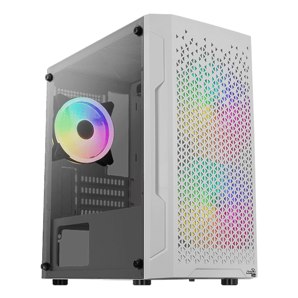 AeroCool Trinity Mini FRGB White 白色 Tempered Glass Micro-ATX Case