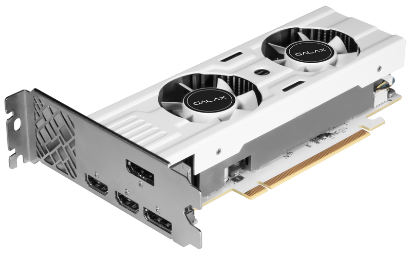 GALAX GeForce RTX 3050 6GB LP GDDR6 White