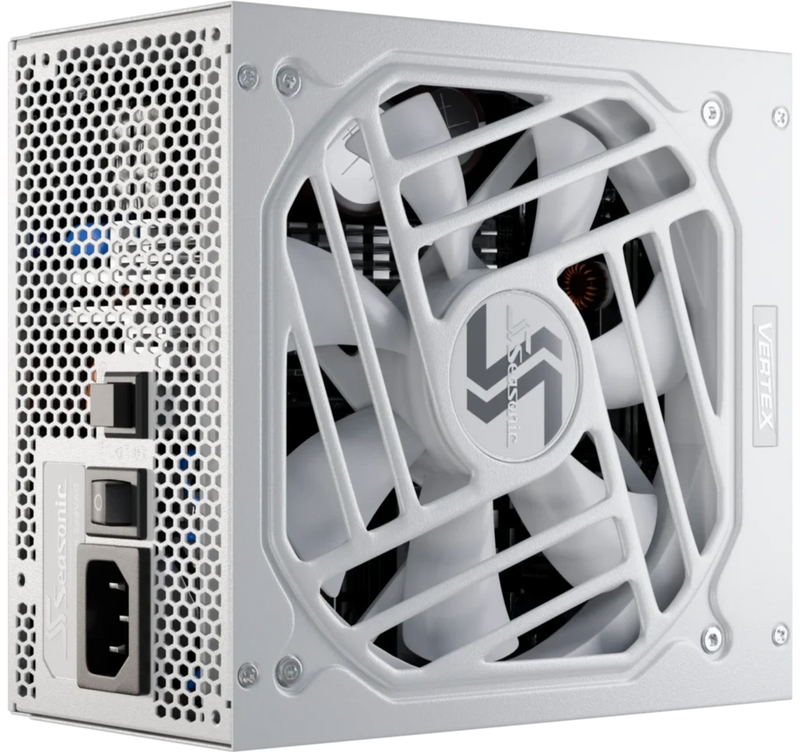 Seasonic 1000W VERTEX GX-1000 白色 ATX3.0 (PCIe5.0) 80Plus Gold Full Modular Power Supply (VERTEX GX-1000-WHITE)