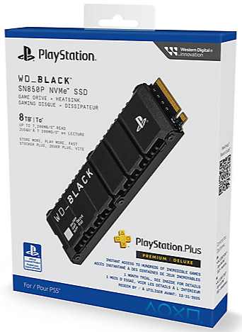 WD_BLACK 8TB SN850P NVMe SSD for PS5 consoles WDBBYV0080BNC-WRSN