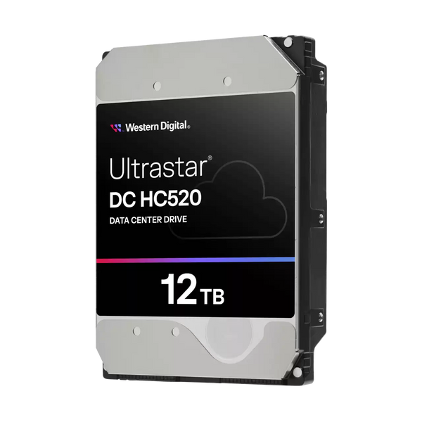 WD 12TB Ultrastar DC HC520 HUH721212ALE600 / 0F30144 Data Center Drive 3.5" SATA 7200rpm 256MB Cache HDD