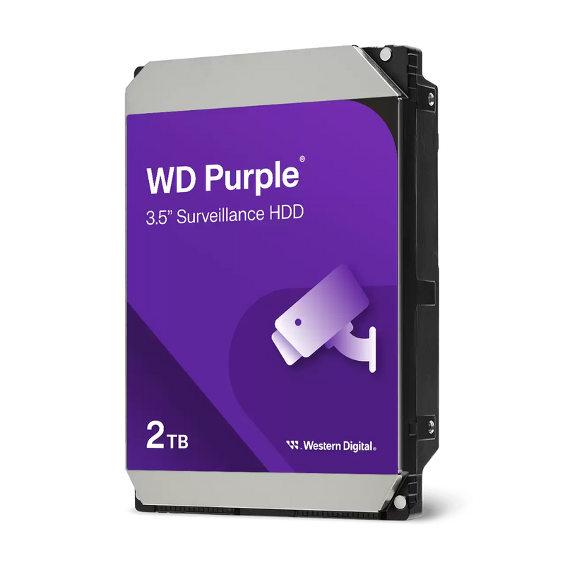 WD 2TB Purple WD23PURZ Surveillance 3.5" SATA 5400rpm 64MB Cache HDD