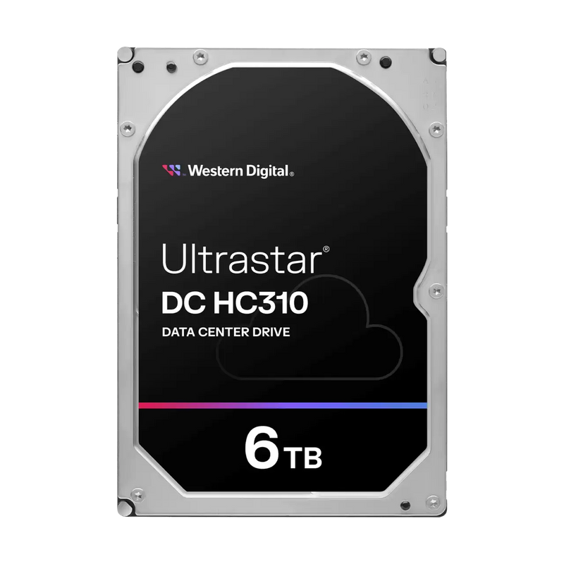 WD 6TB Ultrastar DC HC310 HUS726T6TALE6L4 / 0B36039 Data Center Drive 3.5" SATA 7200rpm 256MB Cache HDD