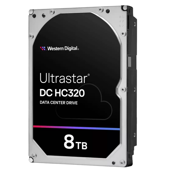 WD 8TB Ultrastar DC HC320 HUS728T8TALE6L4 / 0B36404 Data Center Drive 3.5" SATA 7200rpm 256MB Cache HDD