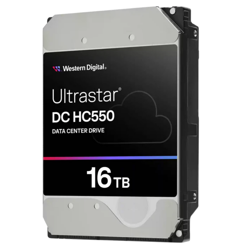 WD 16TB Ultrastar DC HC550 WUH721816ALE6L4 / 0F38462 Data Center Drive 3.5" SATA 7200rpm 512MB Cache HDD