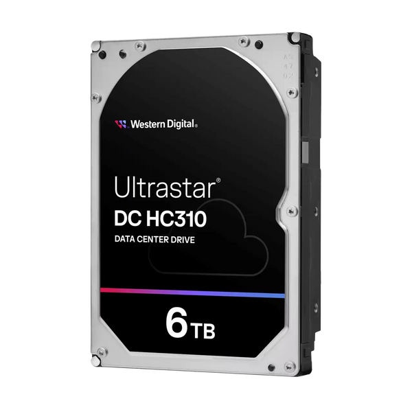 WD 6TB Ultrastar DC HC310 HUS726T6TALE6L4 / 0B36039 Data Center Drive 3.5" SATA 7200rpm 256MB Cache HDD