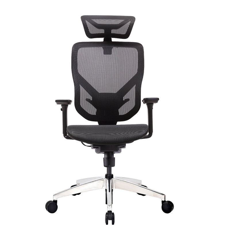 GTChair VIDA M Ergonomic Office Mesh Chair-Black 