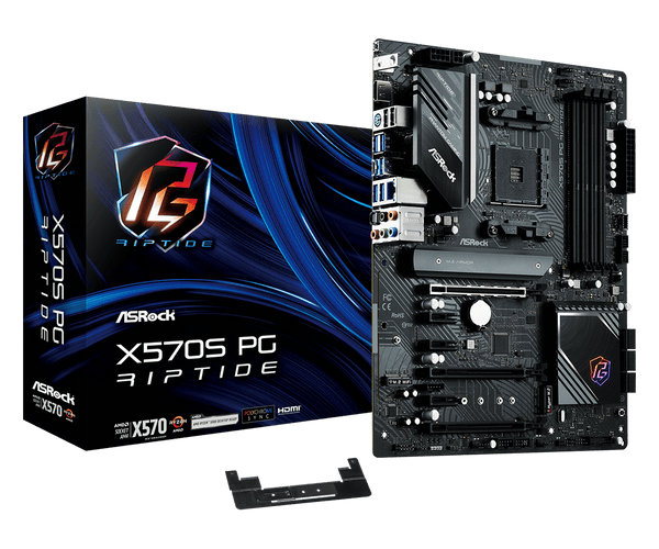 ASRock X570S PG Riptide DDR4,AM4 Socket ATX Motherboard 