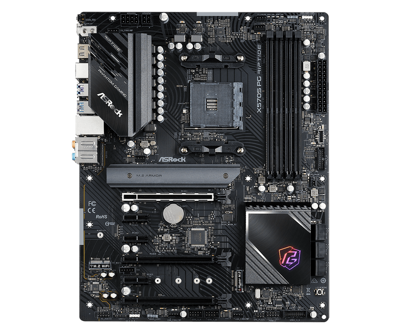 ASRock X570S PG Riptide DDR4,AM4 Socket ATX Motherboard 