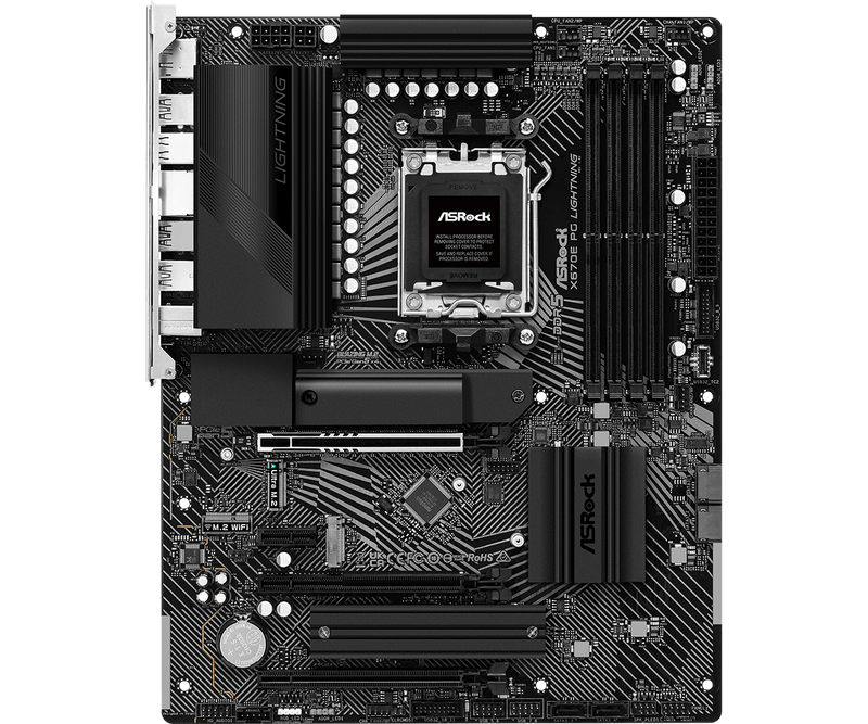 ASRock X670E PG Lightning DDR5,Socket AM5 ATX Motherboard