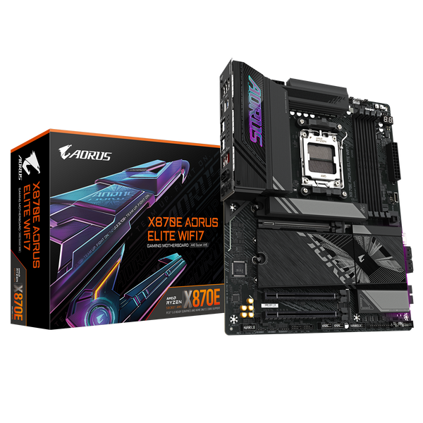 GIGABYTE X870E AORUS ELITE WIFI7 DDR5,Socket AM5 ATX Motherboard