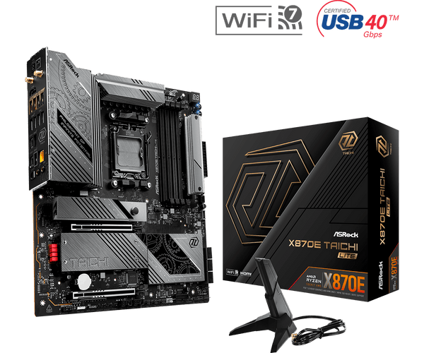 ASRock X870E Taichi Lite DDR5,Socket AM5 EATX Motherboard