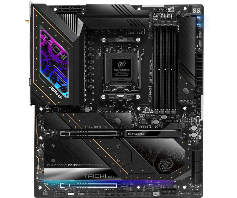 ASRock X870E Taichi DDR5,Socket AM5 EATX Motherboard