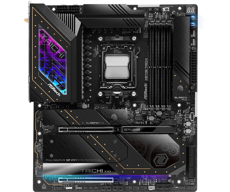 ASRock X870E Taichi DDR5,Socket AM5 EATX Motherboard