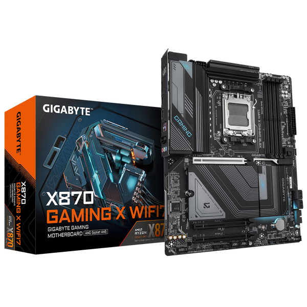 GIGABYTE X870 GAMING X WIFI7 DDR5,Socket AM5 ATX Motherboard