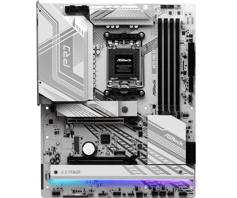 ASRock X870 Pro RS DDR5,Socket AM5 ATX Motherboard