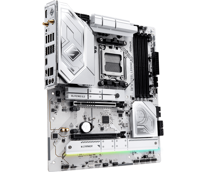 ASRock X870 Steel Legend WiFi DDR5,Socket AM5 ATX Motherboard