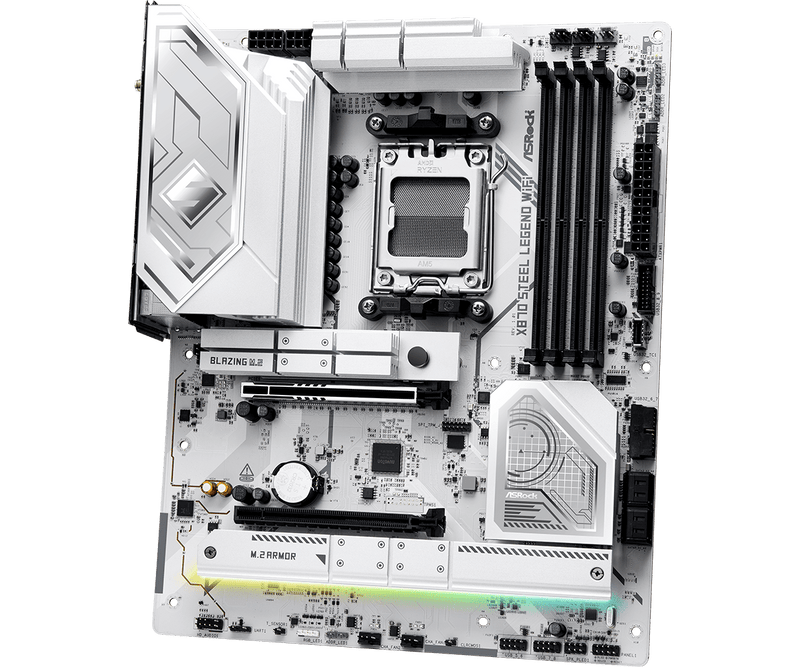 ASRock X870 Steel Legend WiFi DDR5,Socket AM5 ATX Motherboard